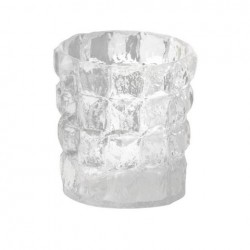 Kartell Matelasse Vase Crystal