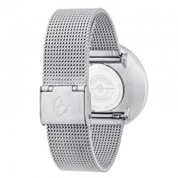 Arne Jacobsen City Hall Watch Evergreen Stainless Steel Mesh Band