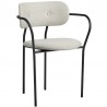 Gubi Coco Chair With Armrest Upholstered