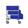 Kartell Mobil by Antonio Citterio 3 Drawers Opaque Cobalt blue