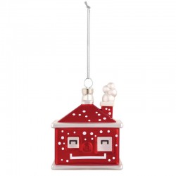 Alessi Cubik House Christmas Tree Bauble
