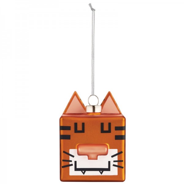 Alessi Cubik Tiger Christmas Tree Bauble