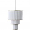 Le Klint Plivello Pendant Golden, White Medium