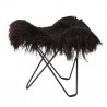 Cuero Design Sheepskin Stool Grey -Flying Goose