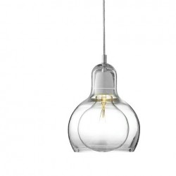 &Tradition Mega Bulb Pendant SR2 Clear cord