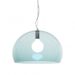 Kartell Fl/y Icon Suspension Lamp Transparent