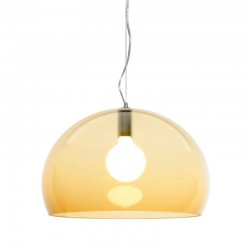 Kartell Fl/y Icon Suspension Lamp Transparent