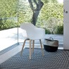 Magis Substance Armchair Wooden Legs