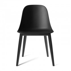 Menu Harbour Dining Side Chair Black Stained Oak